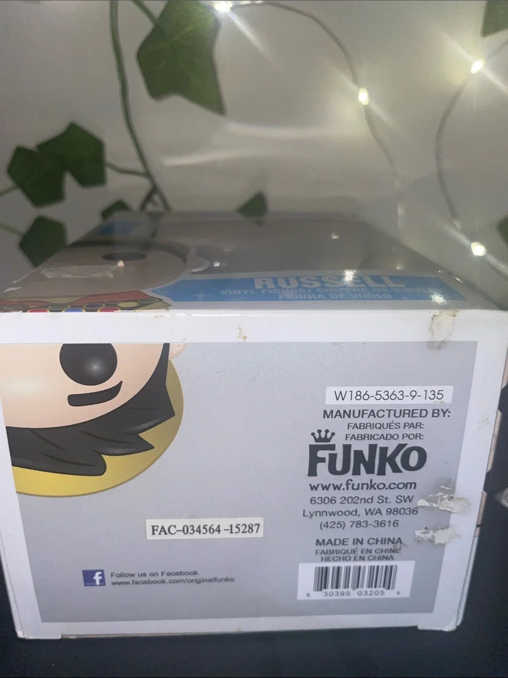 Low start Funko Pop! Russell #60 (call outs see pics)